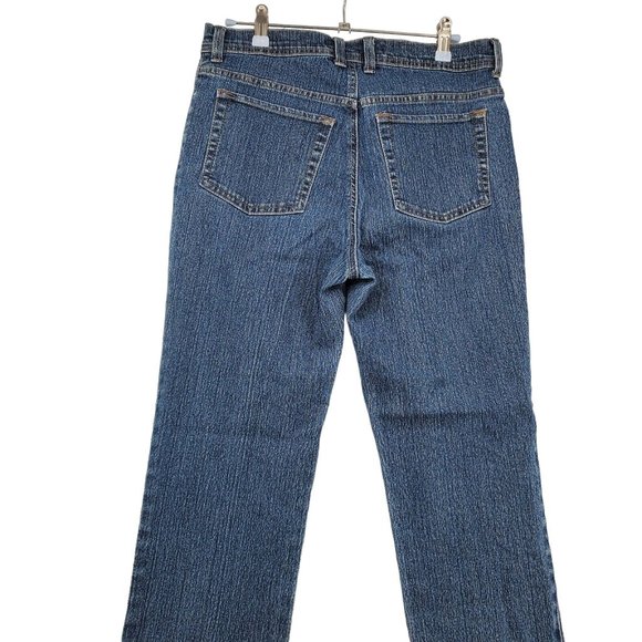 Gloria Vanderbilt Jeans Women's 5-Pocket Straight Leg Blue 8P - Picture 10 of 11